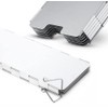 Tiardey Camping Stove Windscreen 10 Plates Aluminum Folding Portable with
