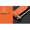 Edward Tools Heavy Duty 3" Steel C Clamp - Iron