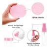 11 Pzs Kit Preparación Mascarilla Facial Bowl Brochas Frasco