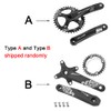 splumzer Mountain Bike 170mm Square Crankset with 104 BCD 32/34/36/38T