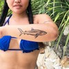 Great White Shark - Shark Tattoo/Great White Shark Temporary Tattoo