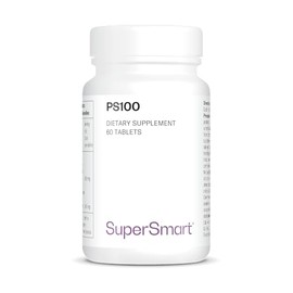 PS 100 - Helps improve learning, memory and concentration - Standardized phospholipids with 20% phosphatidylserine (PS) - GMO free - SuperSmart