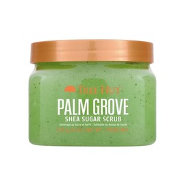 TREE HUT, Shea Sugar Scrub Palm Grove, Exfoliante Corporal con Manteca de Karité, Esencia de Bambú y Aloe, 510 G                                      