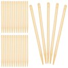 Heavy Duty Bamboo Craft Sticks, Wood Stylus Tools for Scratch,