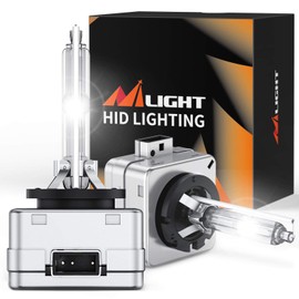 Nilight D3S HID Headlight Bulbs, Super Bright D3S HID Bulb 6000K Diamond White High Low Beam HID Xenon Bulbs Replacement, 2-Pack