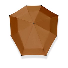 Senz° Mini Windproof Umbrella, Manual Folding, 91 x 91 cm - Sudan Brown