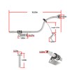 Manicar 12663577 LT4 Performance Fuel Line, Fuel Feed Pipe Replacement
