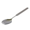 All Stainless Steel Handle, Spoon and Fork, Large