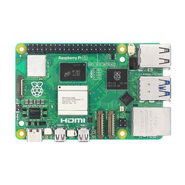 DIGISHUO Raspberry Pi 5B Model B 8GB RAM DIY 8 in 1 Kit | Black Case | Pi 5 Active Cooler | San Disk 128G SD Card Micro-SD | 2X Micro HDMI Cable | Sufficient 5.1V 5A Power Supply
