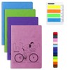 XYTMY Colorful Travel Journal Notebook Notepad Set Bulk,PU Leather Journals,Soft