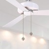 Royal Designs, Inc. Adjustable Ceiling Fan Pull Chain Extension with