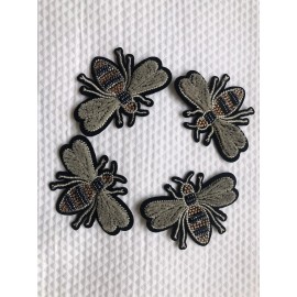 Unbranded 1 Pair Rose Gold Bee Patch