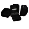 Vakki Men’s Tungsten Carbon Fiber Dragon Ring, 0.3 inch (8