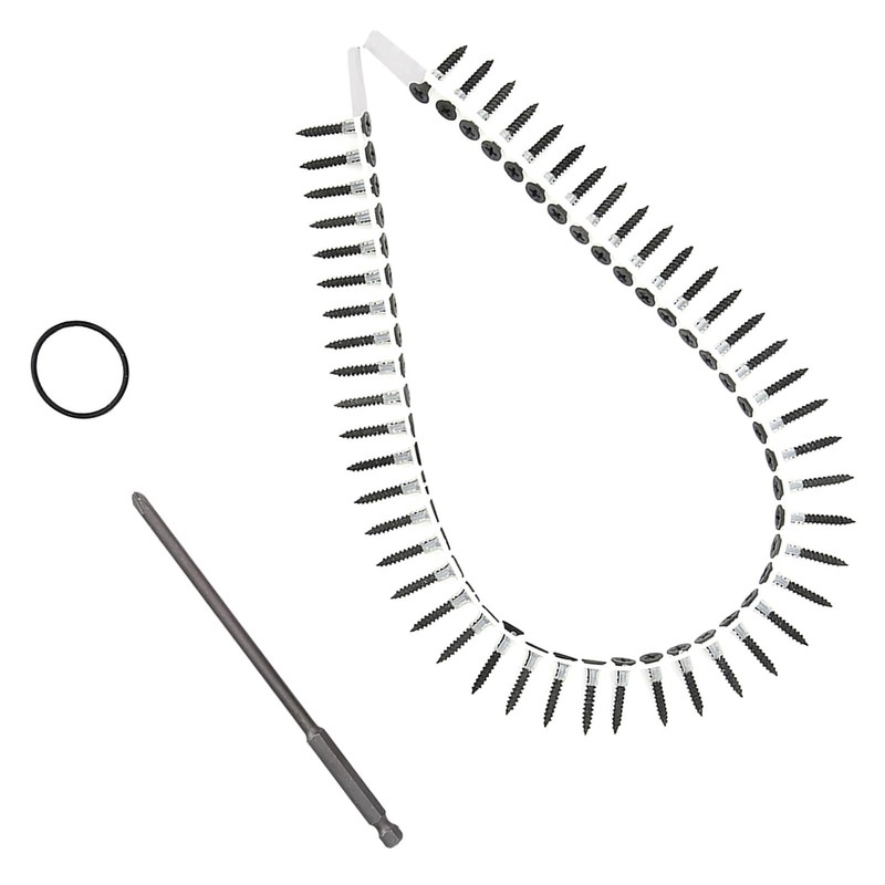 Magazine Screwdriver, Magazine Attachment for Drywall Screwdriver, Screw Drill Chain