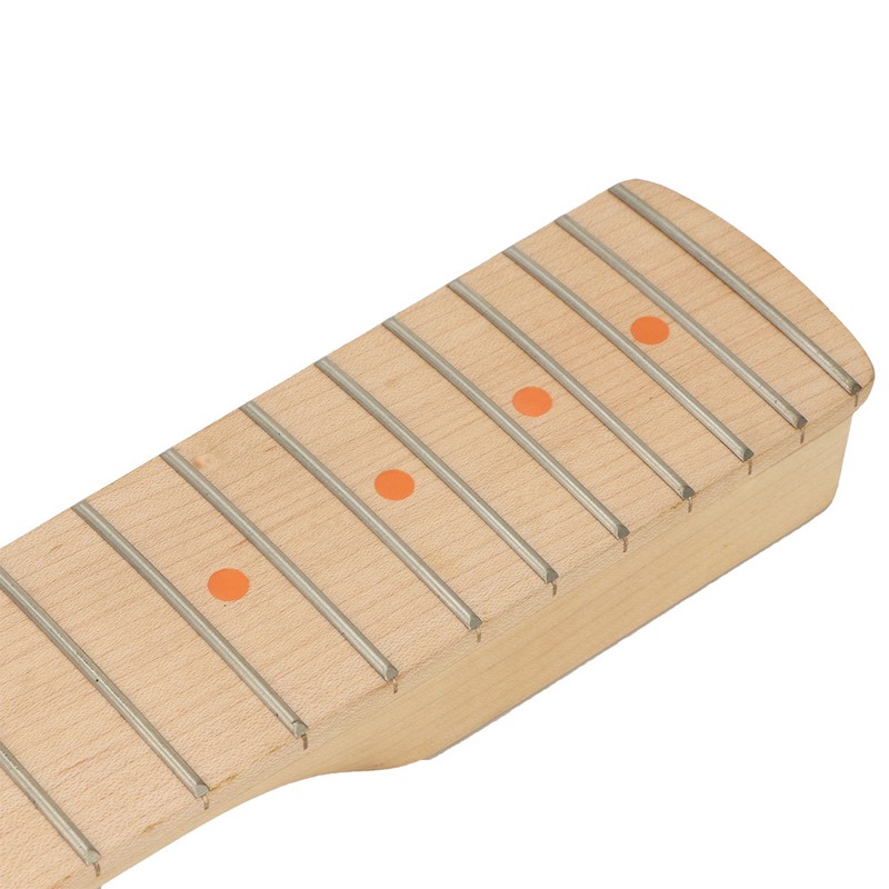 22 Frets Maple Wood Left Hand Guitar Neck Electric Guitar