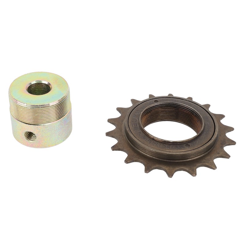 Single Speed Bike Freewheel 18T Threaded Bicycle Freewheel with 13mm