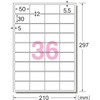 A-One Label Sticker Outdoor Sign Labels, Laser Printer, 40% Recycled