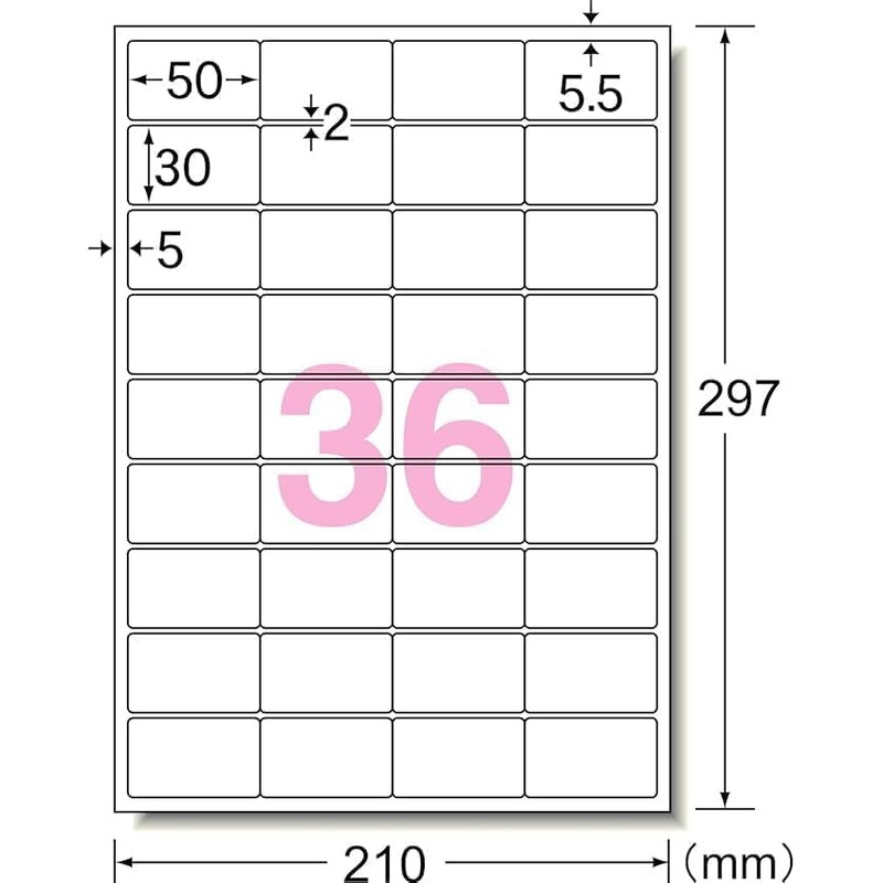A-One Label Sticker Outdoor Sign Labels, Laser Printer, 40% Recycled