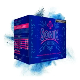 Sonik By Kromasol® Caja Con 32 Sobres De 10g C/u Mora Azul