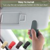 Esteopt 2Pack Car Sunglasses Holder Glasses Hanger Clip for Car
