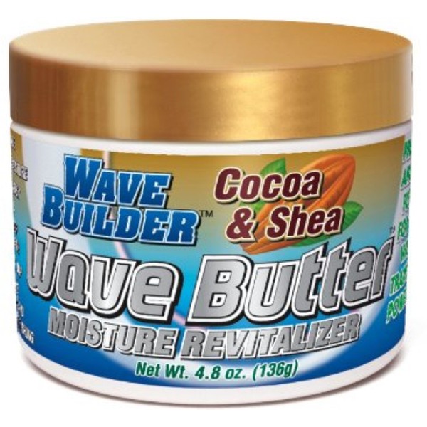 WaveBuilder Cocoa & Shea Wave Butter Moisture Revitalizer, 4.8 oz