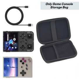 VGEBY Bag for RG35XX Game Consoles, Waterproof, Prevents Collisions, Hard Shell Carry Bag, Suitable for Handheld Slot Machines RG35XX, black