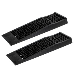 BLVD Vehicle Service Ramp Set – 6.6” Inch Lift 5 Ton Truck Ramps, 2 Pack