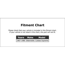 PartCatalog Automatic Transmission Kickdown Solenoid Switch Compatible with Oldsmobile Cutlass Supreme 1980 1979 1978 1977 1976 1975 1974 1973 1972 1971 1970 1969 1968 1967 P-2645599