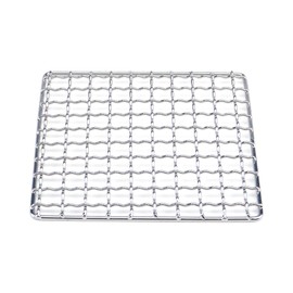 Pastlla Cooling Rack Stainless Steel Metal Wire Rack Barbecue Carbon Baking Net Grill Square Cooling Rack 130×130mm/5.12×5.12in, Square