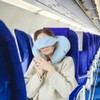 Yogibo Neck Pillow, X Logo, Black