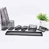7pcs Mesh Desk Organizer Multi Functional Phone Holder Paperclip Storage