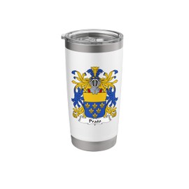 Prato Coat of Arms - Family Crest Stainless Steel Insulated Tumbler
