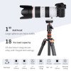 K&F Concept KF25 Ball Head Tripod Head, Camera Ball Head