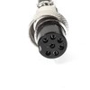 Elecbee GX16 7 Pin Aviation Cable Assemblies, 1m, Male to