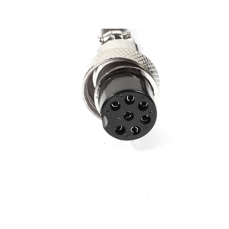 Elecbee GX16 7 Pin Aviation Cable Assemblies, 1m, Male to
