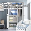 Shelf Clips - Metal Shelf Clips for Adjustable Shelves Compatible