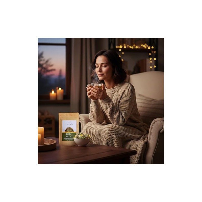 TeaClub Total Relax Basic Herbal Tea Loose 500g - Herbal