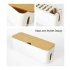 Cable Management Box| Power Stripe Organizer|Cord Organizer Box| Hide and