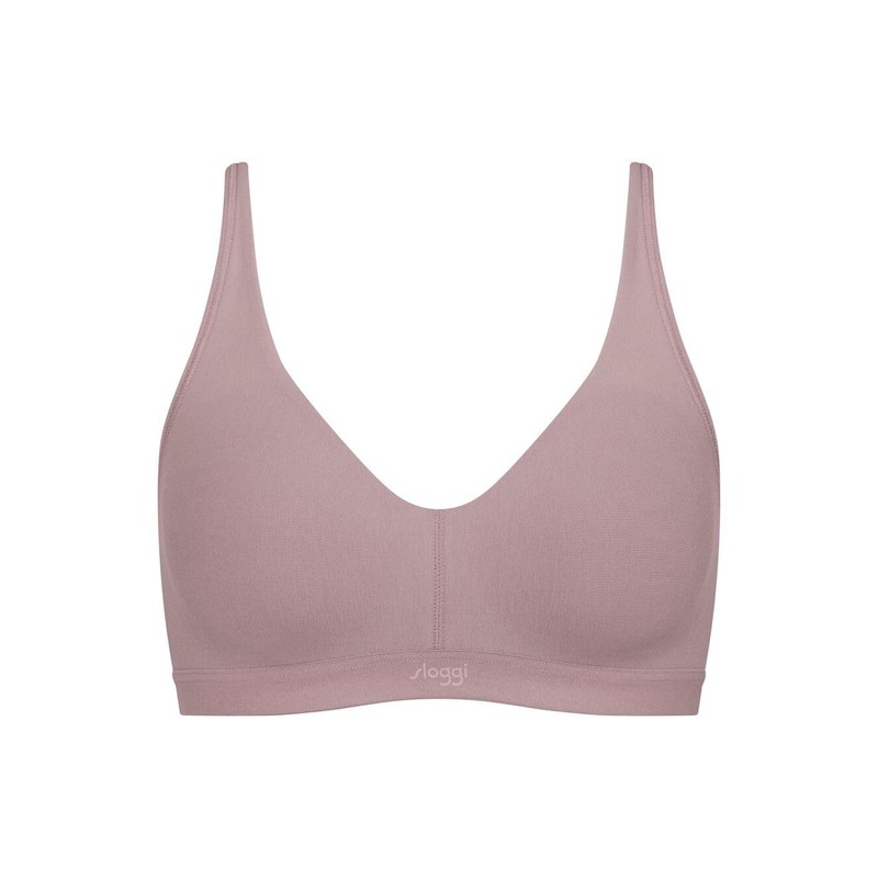 Sloggi Women's Ever Ease Soft Bra, Foggy Mauve