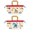 Skater Lunch Drawstring Bag, Lunch Pouch, Drawstring Bag, Set of