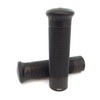 4into1 Bomber Black Motorcycle Grips - 7/8" Bars - Retro