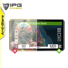 IPG Anti-Glare Made for Garmin zumo XT2 Motorcycle GPS 6" Display Matte Finish Screen Protector Film, Perfect for Outdoor Use for zumoXT2.Ag