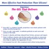 PediFix Visco-Gel Toe Spacers - Straighten Crooked Toes, Overlapping Toes,