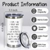 60th Birthday Gifts for Women Men,20oz Tumbler GIfts