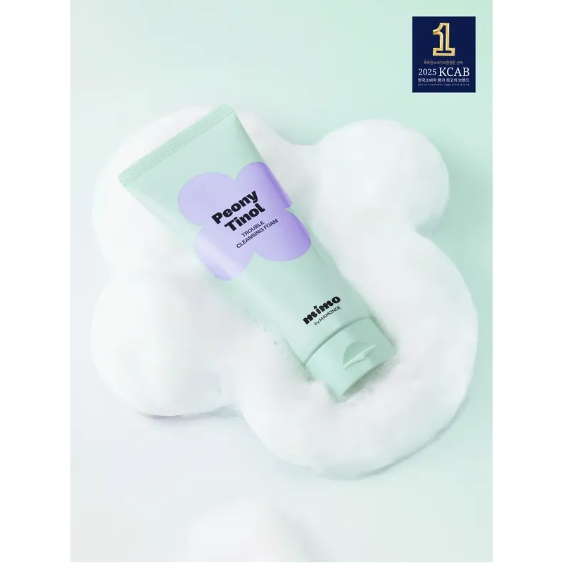 미모 바이 마몽드 Mimo by Mamonde Peony-Tinol Trouble Cleansing Foam