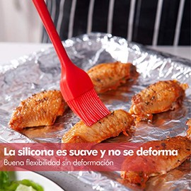 Esptulas de Silicona, MTQ 6 Juegos Utensilios Cocina de Silicona, Paleta Utensilios Cocina, Proteccin del Medio Ambiente, No Txico, Antiadherente,... 