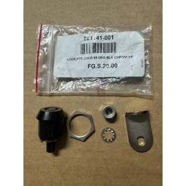 WAYNE 881141-001 PRINTER DOOR LOCK 90 DEGREE BLACK… NEW