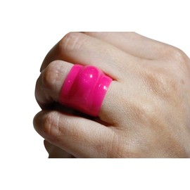 pink small to fit rings i and under wedding ring guard safe protector protection
