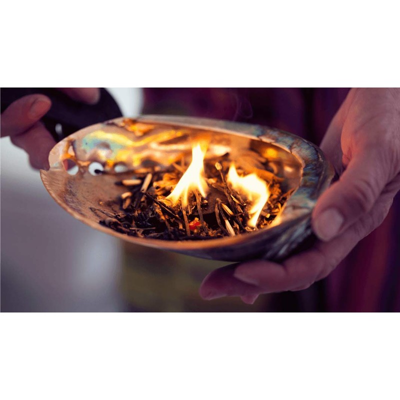 Canadian Hands, Smudge Herbs (Sweetgrass, 3 White Sage)