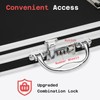 Sooez Combination Lock Clipboard with Storage, Heavy Duty Metal Storage